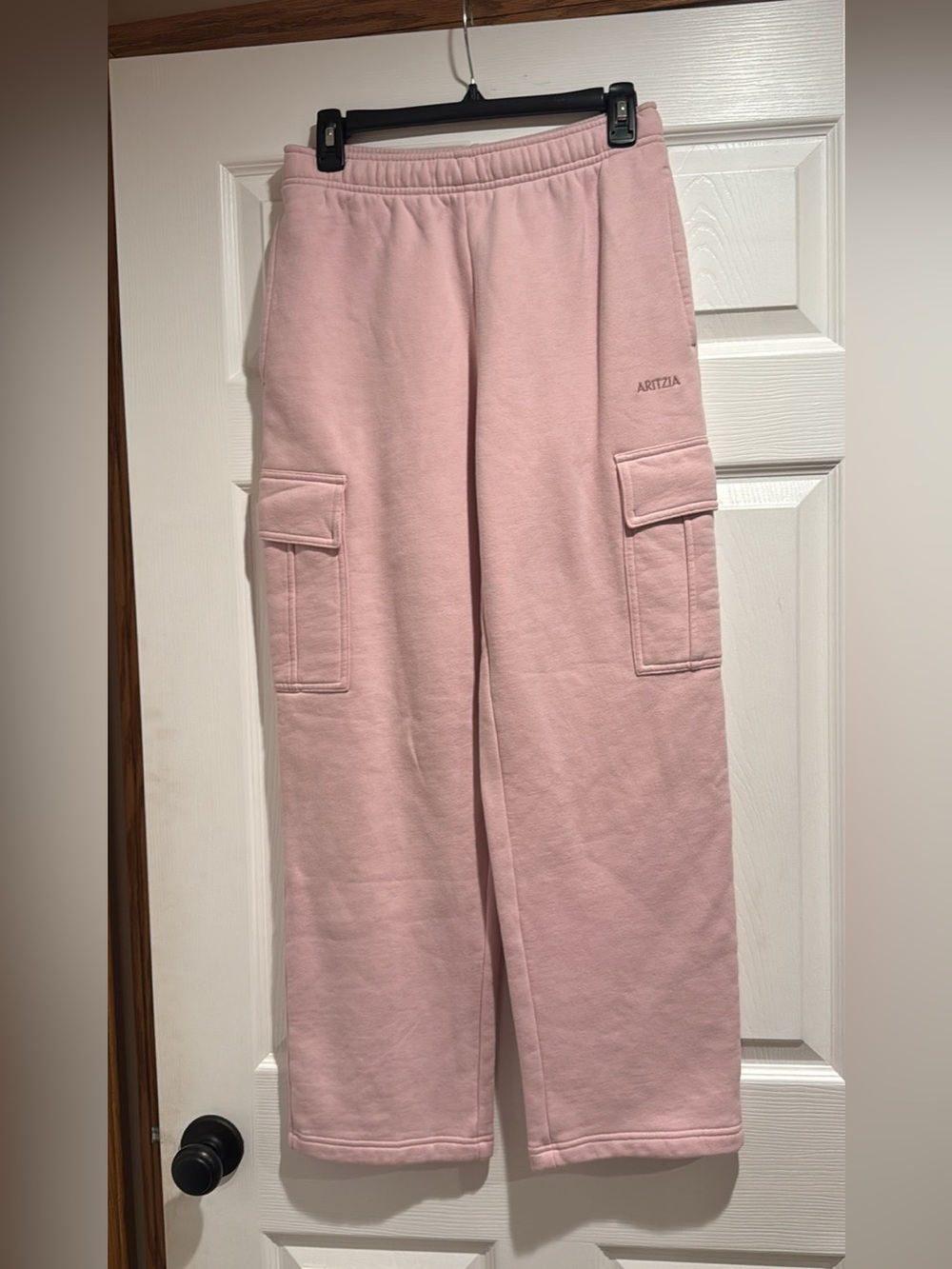Aritzia Light Pink Cargo Sweatpants - Kids
